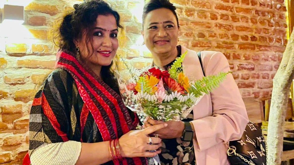 rekha thapa and kunti shahi